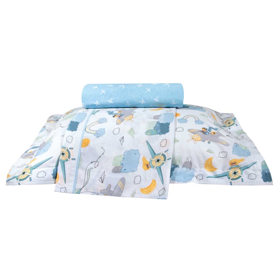 GREENWICH POLO CLUB ΣΕΤ ΣΕΝΤΟΝΙΑ ΜΟΝΑ ESSENTIAL 8866 BLUE