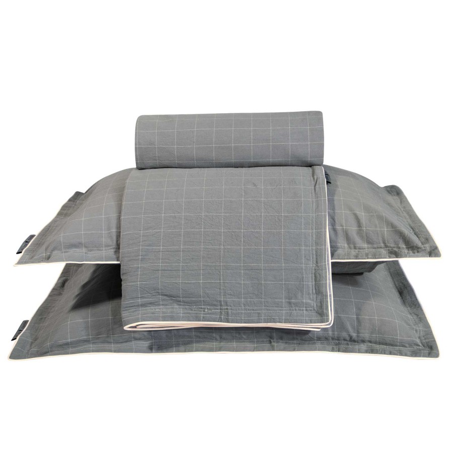 GREENWICH POLO CLUB ΠΑΠΛΩΜΑΤΟΘΗΚΗ ΣΕΤ ΥΠΕΡΔΙΠΛH ESSENTIAL 2373 GREY