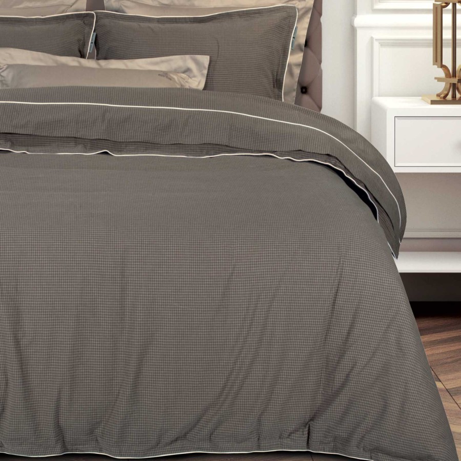 GREENWICH POLO CLUB ΠΑΠΛΩΜΑΤΟΘΗΚΗ ΣΕΤ ΥΠΕΡΔΙΠΛH ESSENTIAL 2375 DARK TAUPE