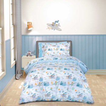 GREENWICH POLO CLUB ΣΕΤ ΠΑΠΛΩΜΑΤΟΘΗΚΗ ΜΟΝΗ ESSENTIAL 8866 BLUE