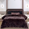 GREENWICH POLO CLUB ΚΟΥΒΕΡΤΑ VELOUR ΥΠΕΡΔΙΠΛH ESSENTIAL 2466 BROWN