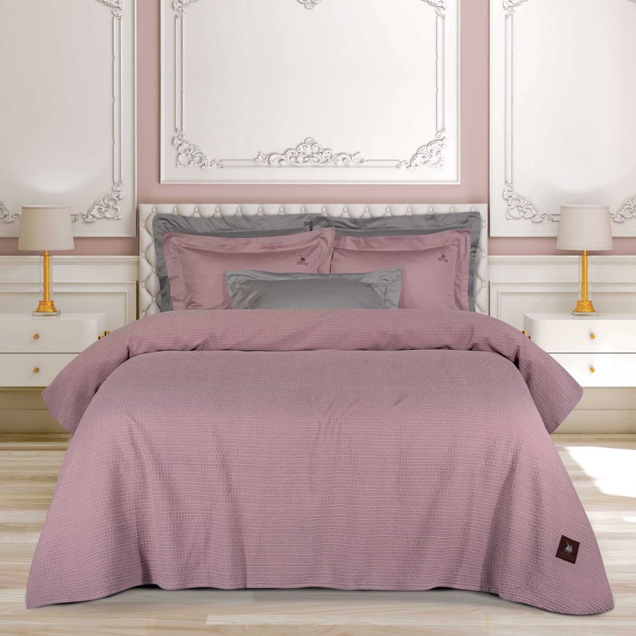 GREENWICH POLO CLUB ΚΟΥΒΕΡΤΑ ΠΙΚΕ 240X260 ESSENTIAL 4458 NUDE