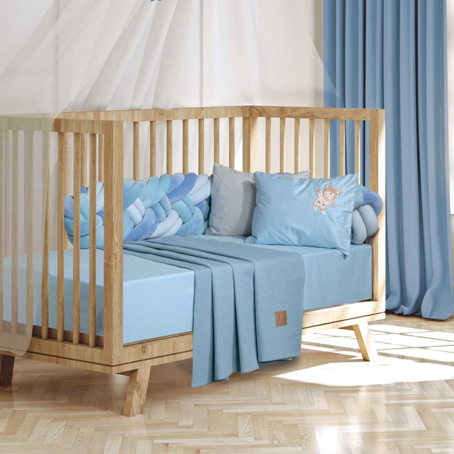 GREENWICH POLO CLUB ΚΟΥΒΕΡΤΑ ΠΙΚΕ 110X150 BABY 8870 BABY BLUE