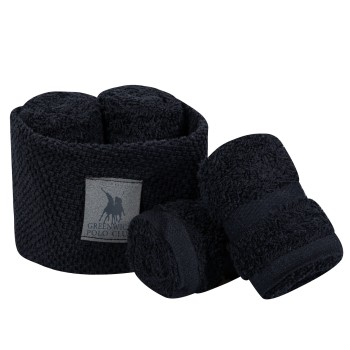 GREENWICH POLO CLUB ΣΕΤ ΠΕΤΣΕΤΕΣ 4 ΤΕΜΑΧΙΩΝ ESSENTIAL 4154 BLACK