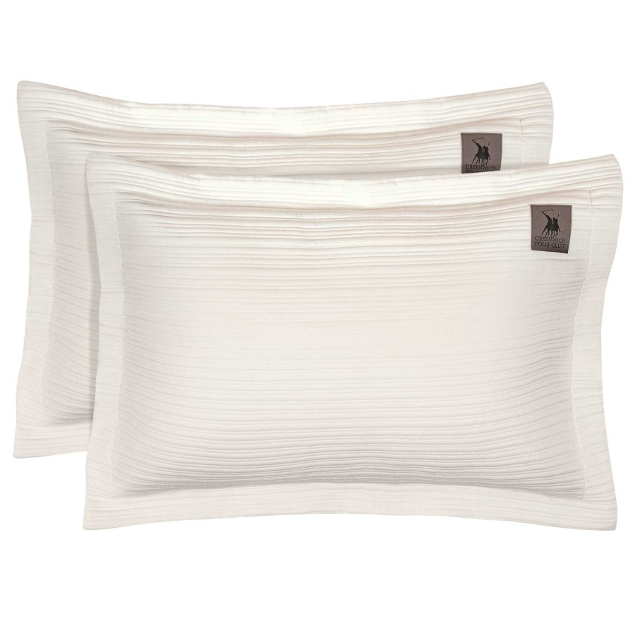 GREENWICH POLO CLUB ΖΕΥΓΟΣ ΜΑΞΙΛΑΡΟΘΗΚΕΣ ESSENTIAL 4453 WHITE