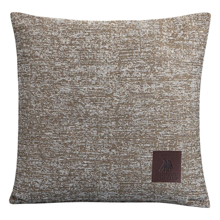 GREENWICH POLO CLUB ΔΙΑΚΟΣΜΗΤΙΚΟ ΜΑΞΙΛΑΡΙ 40X40 3990 BEIGE