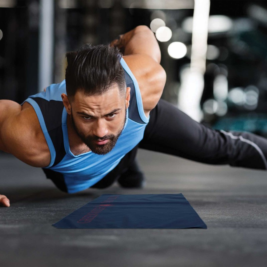 GREENWICH POLO CLUB ΠΕΤΣΕΤΑ ΓΥΜΝΑΣΤΗΡΙΟΥ 45Χ90 4185 BLUE/RED