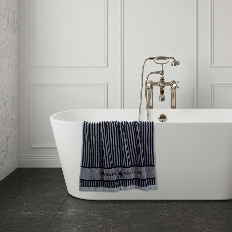 GREENWICH POLO CLUB ΠΕΤΣΕΤΑ ΠΡΟΣΩΠΟΥ 50X90 LOFT 4143 DARK GREY