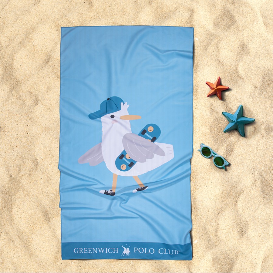 GREENWICH POLO CLUB JUNIOR ΠΕΤΣΕΤΑ ΘΑΛΑΣΣΗΣ 70Χ140 4177 BLUE