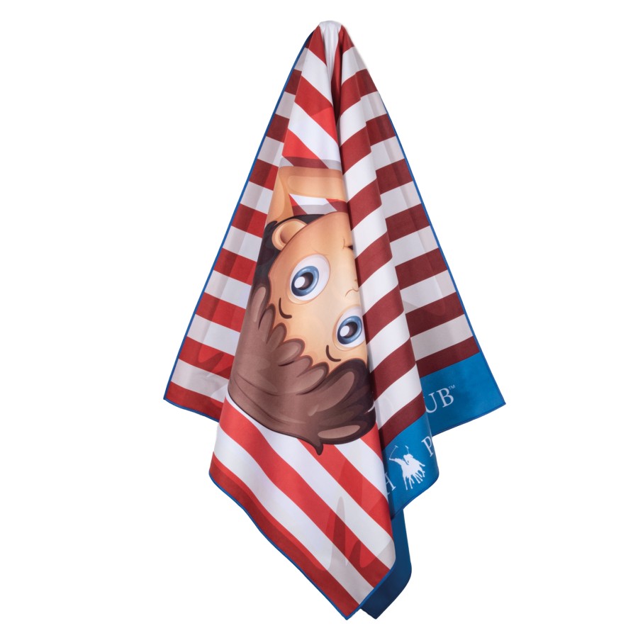 GREENWICH POLO CLUB JUNIOR ΠΕΤΣΕΤΑ ΘΑΛΑΣΣΗΣ 70Χ140 4181 BLUE, RED