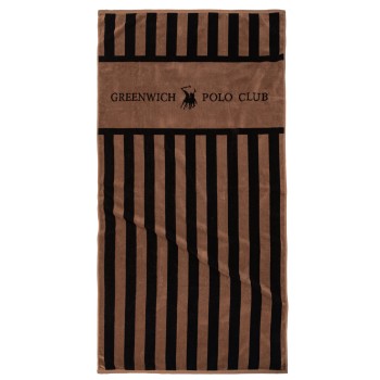 GREENWICH POLO CLUB ΠΕΤΣΕΤΑ ΘΑΛΑΣΣΗΣ 90Χ180 ESSENTIAL 5233 BROWN
