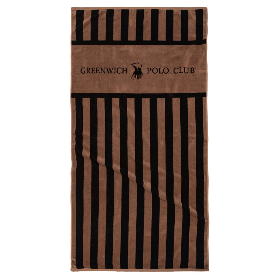GREENWICH POLO CLUB ΠΕΤΣΕΤΑ ΘΑΛΑΣΣΗΣ 90Χ180 ESSENTIAL 5233 BROWN
