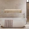 GREENWICH POLO CLUB ΠΕΤΣΕΤΑ ΜΠΑΝΙΟΥ 80Χ150 LOFT 4140 BEIGE, TAUPE
