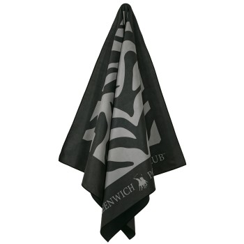 GREENWICH POLO CLUB ΠΕΤΣΕΤΑ ΘΑΛΑΣΣΗΣ 80Χ170 ESSENTIAL 5204 BLACK, GREY