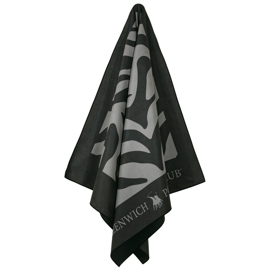 GREENWICH POLO CLUB ΠΕΤΣΕΤΑ ΘΑΛΑΣΣΗΣ 80Χ170 ESSENTIAL 5204 BLACK, GREY