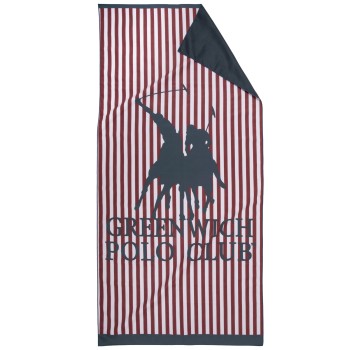 GREENWICH POLO CLUB ΠΕΤΣΕΤΑ ΘΑΛΑΣΣΗΣ 80Χ170 ESSENTIAL 5207 BLUE, RED