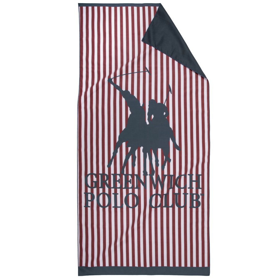 GREENWICH POLO CLUB ΠΕΤΣΕΤΑ ΘΑΛΑΣΣΗΣ 80Χ170 ESSENTIAL 5207 BLUE, RED