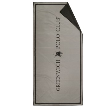 GREENWICH POLO CLUB ΠΕΤΣΕΤΑ ΘΑΛΑΣΣΗΣ 80Χ170 ESSENTIAL 5213 BLACK, GREY