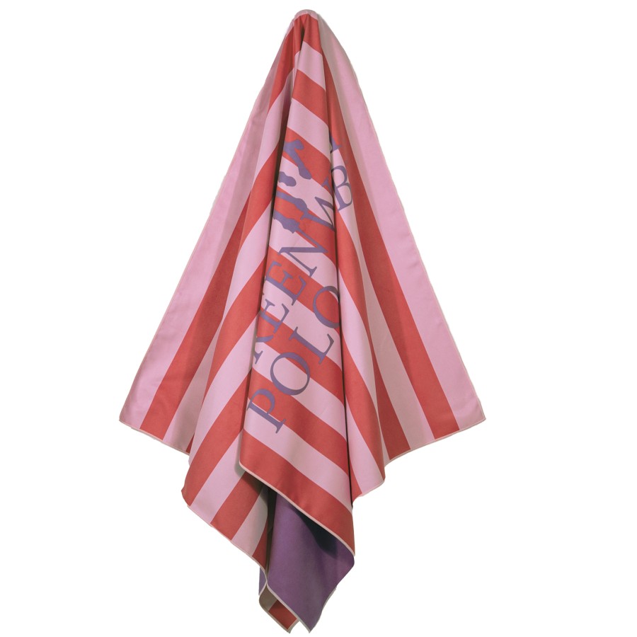 GREENWICH POLO CLUB ΠΕΤΣΕΤΑ ΘΑΛΑΣΣΗΣ 80Χ170 ESSENTIAL 5216 PINK, RED