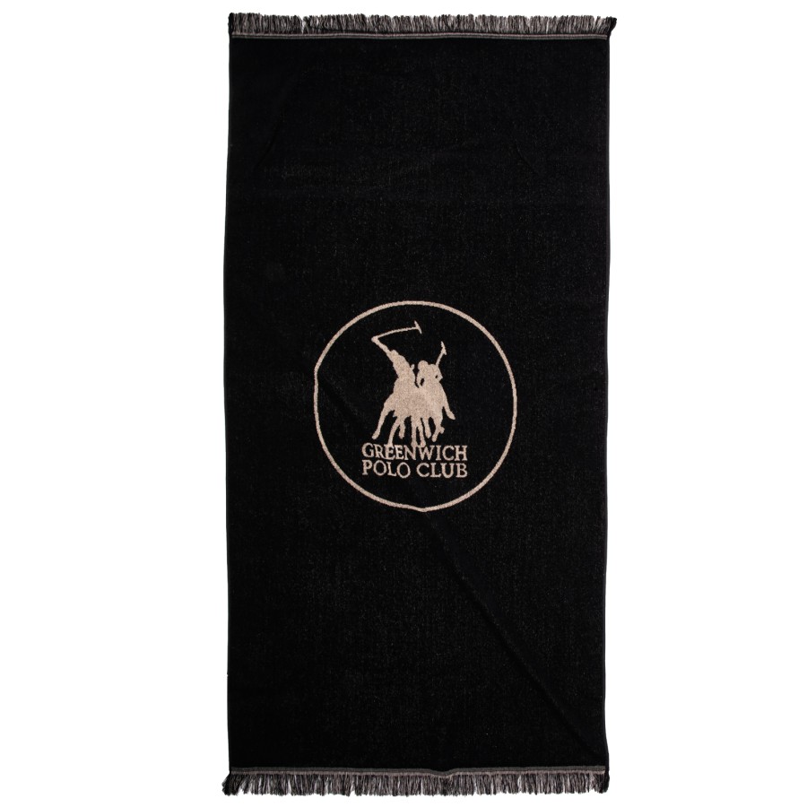 GREENWICH POLO CLUB ΠΕΤΣΕΤΑ ΘΑΛΑΣΣΗΣ 90Χ180 ESSENTIAL 5239 BLACK