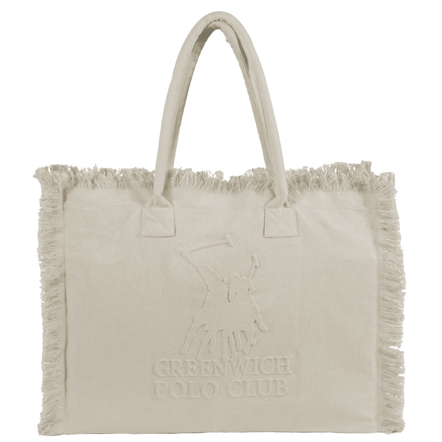 GREENWICH POLO CLUB ΤΣΑΝΤΑ ΘΑΛΑΣΣΗΣ 55Χ40 ESSENTIAL 5244 WHITE