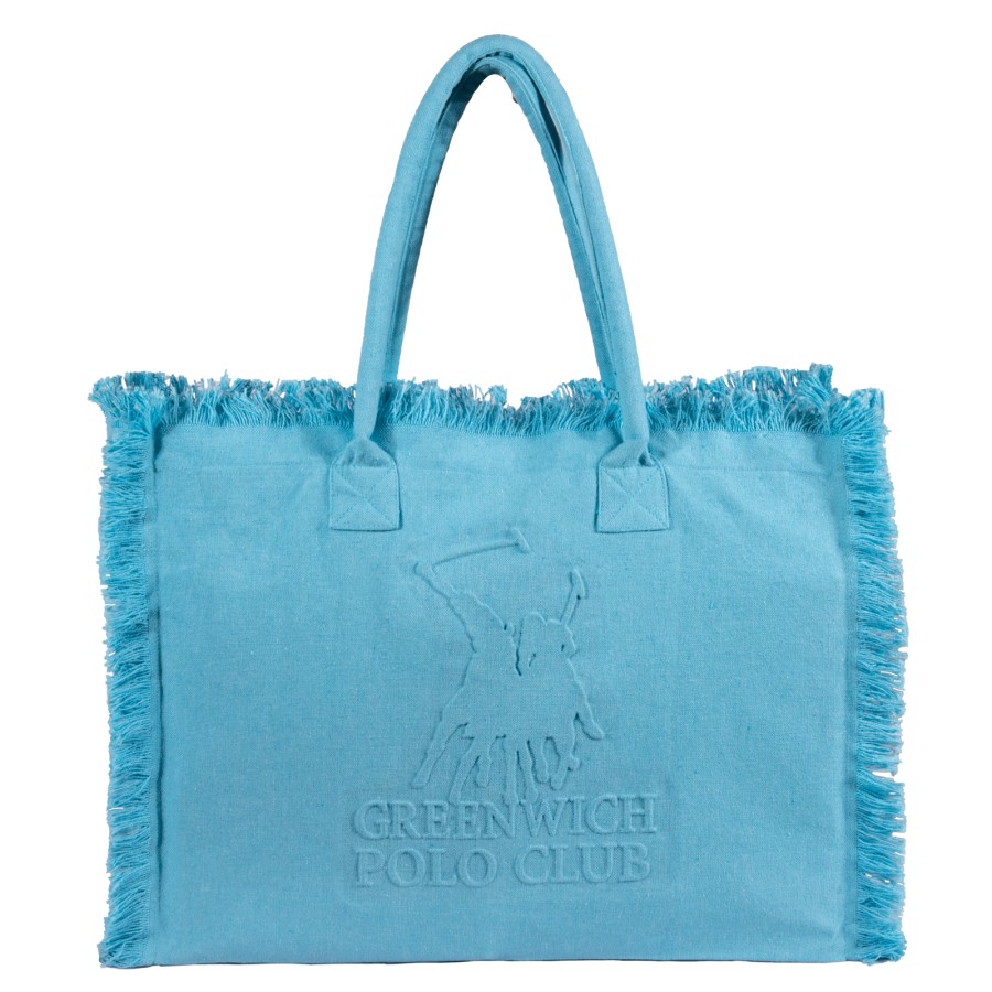 GREENWICH POLO CLUB ΤΣΑΝΤΑ ΘΑΛΑΣΣΗΣ 45Χ35 ESSENTIAL 5246 AQUA BLUE