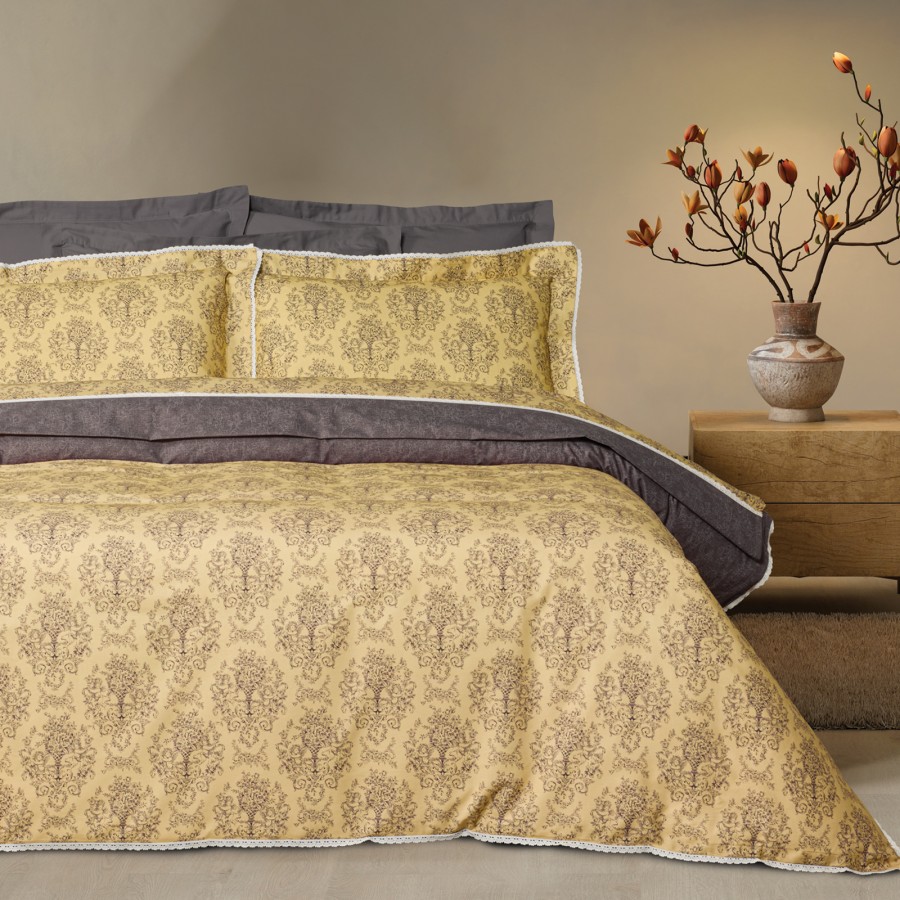 DAS HOME ΠΑΠΛΩΜΑ ΥΠΕΡΔΙΠΛΟ PRESTIGE 1730 BLACK, YELLOW