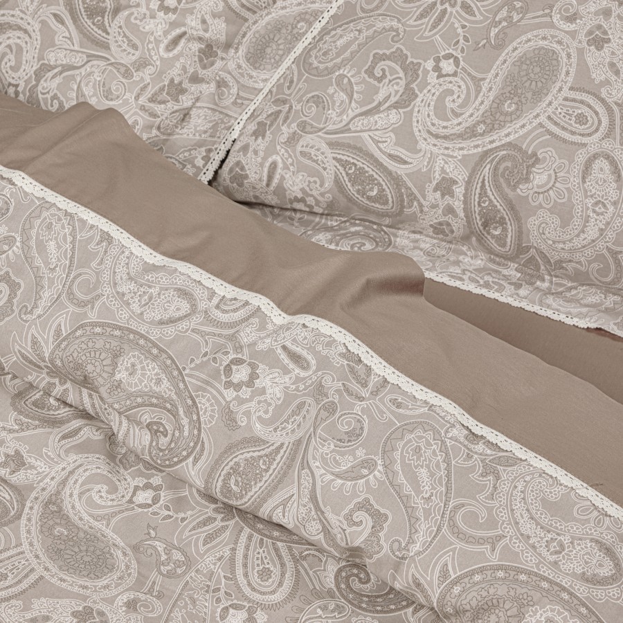 DAS HOME ΠΑΠΛΩΜΑΤΟΘΗΚΗ ΣΕΤ ΥΠΕΡΔΙΠΛΗ PRESTIGE 1732 TAUPE
