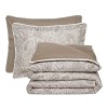DAS HOME ΠΑΠΛΩΜΑΤΟΘΗΚΗ ΣΕΤ ΥΠΕΡΔΙΠΛΗ PRESTIGE 1732 TAUPE