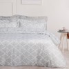 DAS HOME ΣΕΤ ΠΑΠΛΩΜΑΤΟΘΗΚΗ ΥΠΕΡΔΙΠΛΗ DAILY 3182 ECRU, GREY
