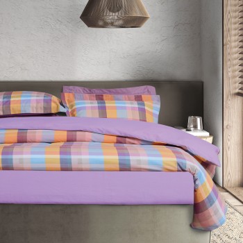 DAS HOME ΣΕΤ ΠΑΠΛΩΜΑΤΟΘΗΚΗ ΥΠΕΡΔΙΠΛΗ CASUAL 5456 MULTICOLOR