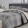 DAS HOME ΣΕΤ ΠΑΠΛΩΜΑΤΟΘΗΚΗ ΥΠΕΡΔΙΠΛΗ CASUAL 5458 BEIGE, GREY
