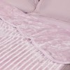 DAS HOME ΚΟΥΒΕΡΤΑ VELOUR MONH 1383 DUSTY PINK