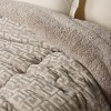 DAS HOME ΚΟΥΒΕΡΤΟΠΑΠΛΩΜΑ SHERPA ΜΟΝΟ 1393 TAUPE