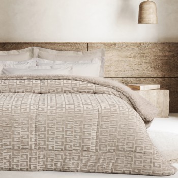 DAS HOME ΚΟΥΒΕΡΤΟΠΑΠΛΩΜΑ SHERPA ΜΟΝΟ 1393 TAUPE