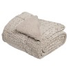 DAS HOME ΚΟΥΒΕΡΤΟΠΑΠΛΩΜΑ SHERPA ΥΠΕΡΔΙΠΛΟ 1393 TAUPE