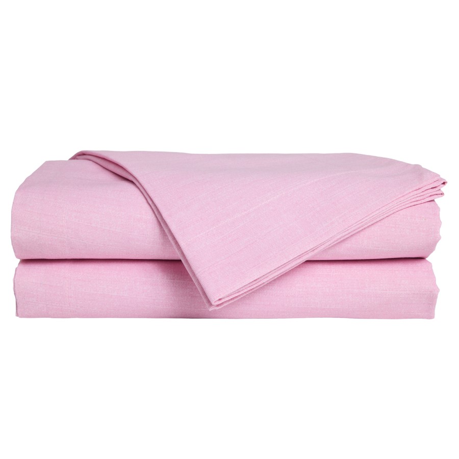 DAS HOME ΣΕΝΤΟΝΙ KING ΜΕ ΛΑΣΤΙΧΟ 180*200+35 PINK 5450 PINK