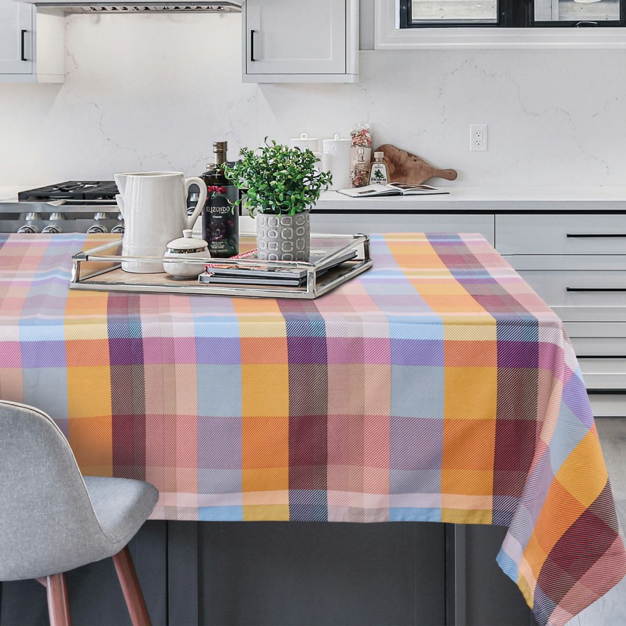 DAS HOME ΤΡΑΠΕΖΟΜΑΝΤΗΛΟ 140Χ180 0897 MULTICOLOR