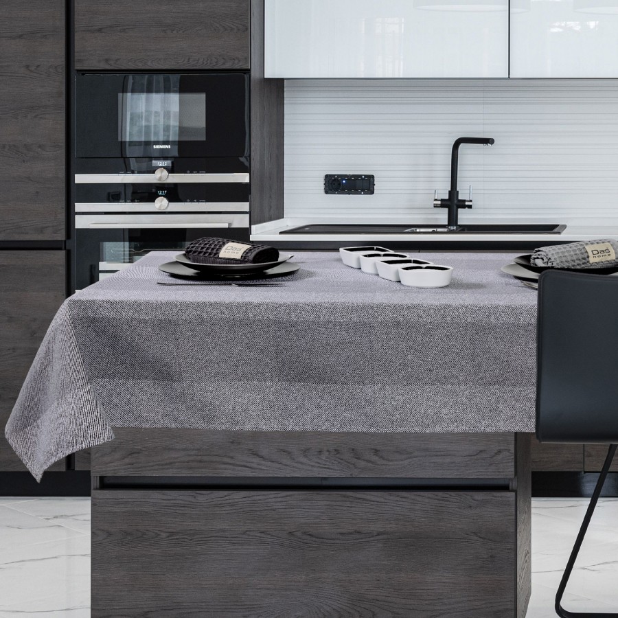 DAS HOME ΤΡΑΠΕΖΟΜΑΝΤΗΛΟ 140Χ240 0898 GREY