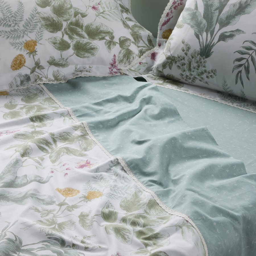 DAS HOME ΣΕΝΤΟΝΙΑ ΣΕΤ KING PRESTIGE 1715 GREEN, IVORY