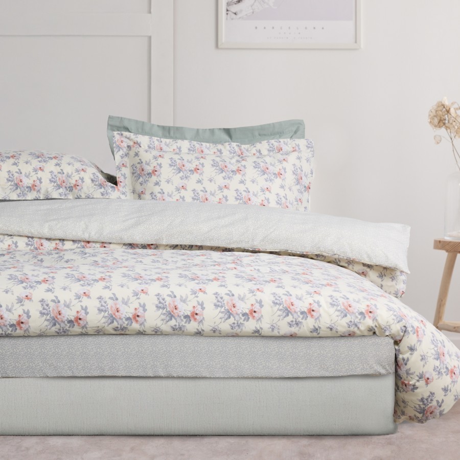 DAS HOME ΣΕΤ ΣΕΝΤΟΝΙΑ ΜΟΝΑ ΜΕ ΛΑΣΤΙΧΟ CASUAL 5442 GREY, IVORY