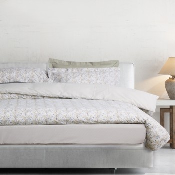 DAS HOME ΣΕΤ ΣΕΝΤΟΝΙΑ ΥΠΕΡΔΙΠΛΑ ΜΕ ΛΑΣΤΙΧΟ CASUAL 5440 BLUE, TAUPE