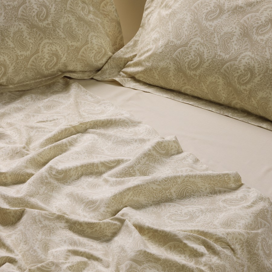 DAS HOME ΣΕΤ ΣΕΝΤΟΝΙΑ ΥΠΕΡΔΙΠΛΑ ΜΕ ΛΑΣΤΙΧΟ CASUAL 5444 IVORY, TAUPE