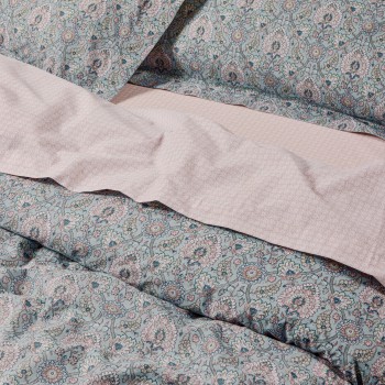 DAS HOME ΣΕΤ ΣΕΝΤΟΝΙΑ ΥΠΕΡΔΙΠΛΑ ΜΕ ΛΑΣΤΙΧΟ CASUAL 5457 MULTICOLOR