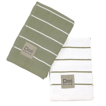 DAS HOME ΣΕΤ ΠΟΤΗΡΟΠΑΝΑ 2ΤΜΧ 40X60 0885 OLIVE