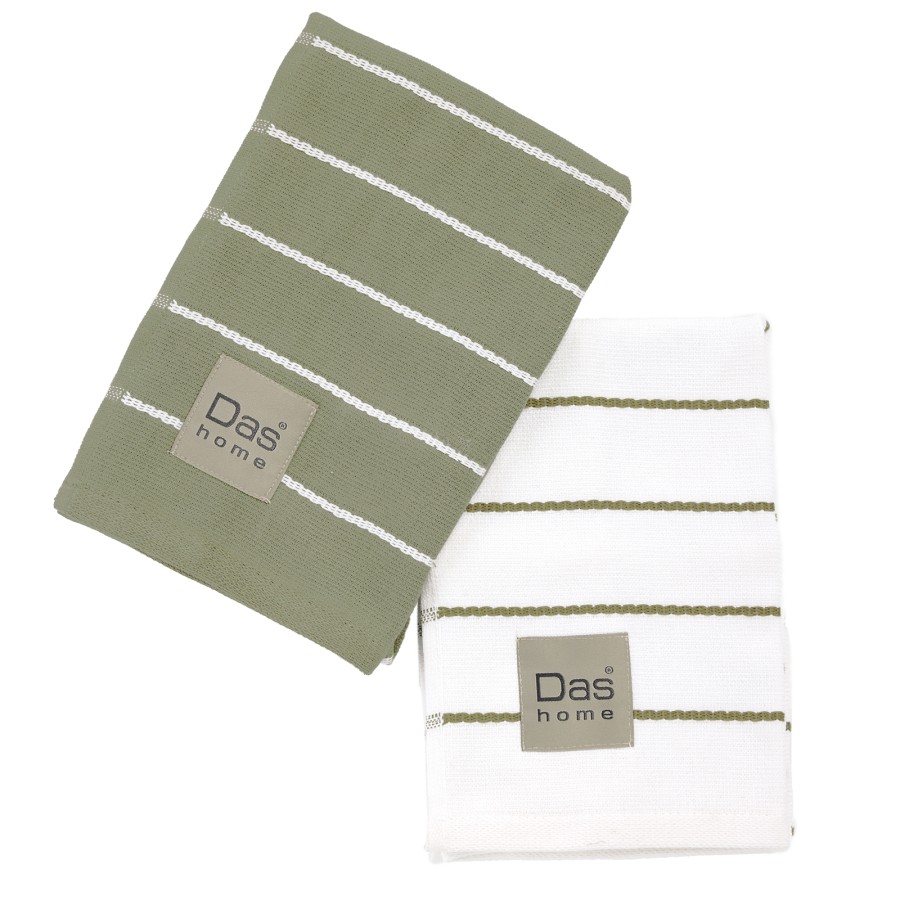 DAS HOME ΣΕΤ ΠΟΤΗΡΟΠΑΝΑ 2ΤΜΧ 40X60 0885 OLIVE