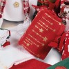 DAS HOME CHRISTMAS ΠΟΤΗΡΟΠΑΝΑ ΣΕΤ 2ΤΜΧ 30X50 0907 RED, WHITE
