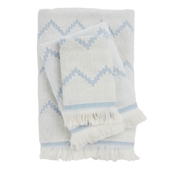 DAS HOME ΣΕΤ ΠΕΤΣΕΤΕΣ 3ΤΕΜΑΧΙΩΝ BEST 0870 DUSTY BLUE