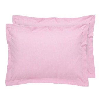 DAS HOME ΖΕΥΓΟΣ ΜΑΞΙΛΑΡΟΘΗΚΕΣ CASUAL PINK 5450 PINK