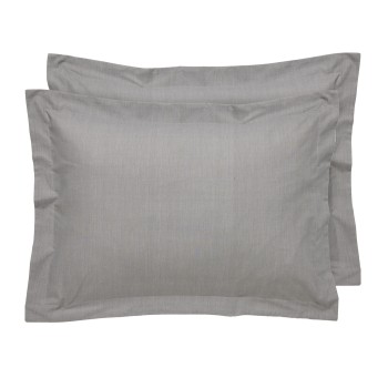 DAS HOME ΖΕΥΓΟΣ ΜΑΞΙΛΑΡΟΘΗΚΕΣ CASUAL GREY 5452 GREY
